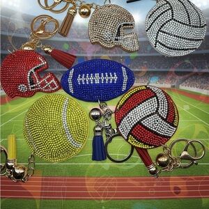 Crystal Sports Key & Card Holder Set 6